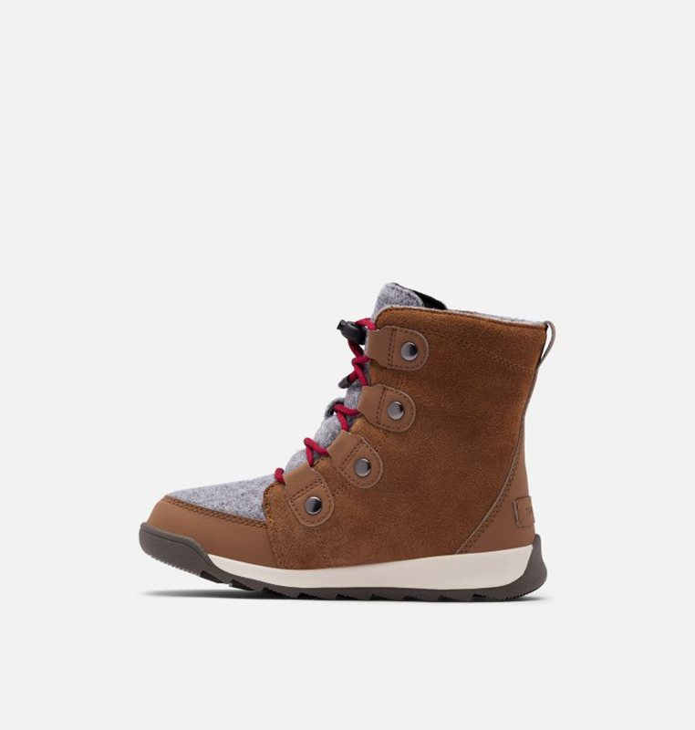 Botas Nieve Sorel Niños - Childrens Whitney™ Ii Suede Marrones - 97152-BFHJ